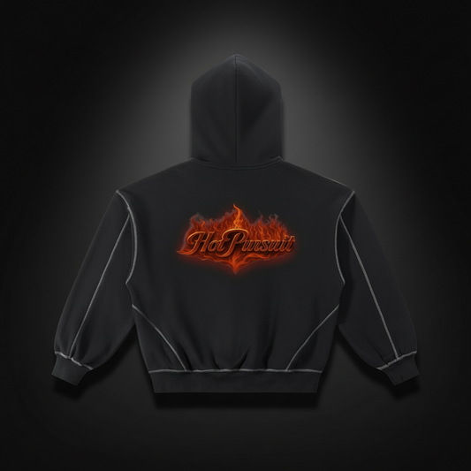 INFERNO,HOT PURSUIT,CHASEIT,PREMIUM,HOODIE,ELITE,RACING,RED,FIRE