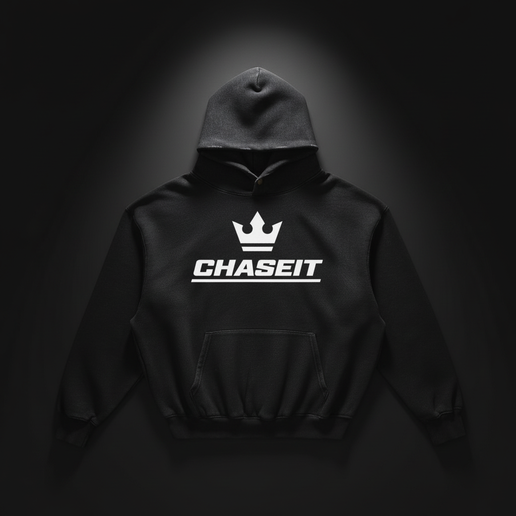 CHASEIT Essential Frayed  Hoodie