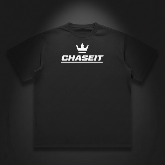 ChaseIt ,Premium ,Essential,Crown,Tee,Shirt ,Heavyweight 