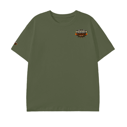 Drag racing ,Premium ,Graphic design ,Shirt ,Black,Flames ,Essential,ChaseIt ,Camaro,Lifestyle
