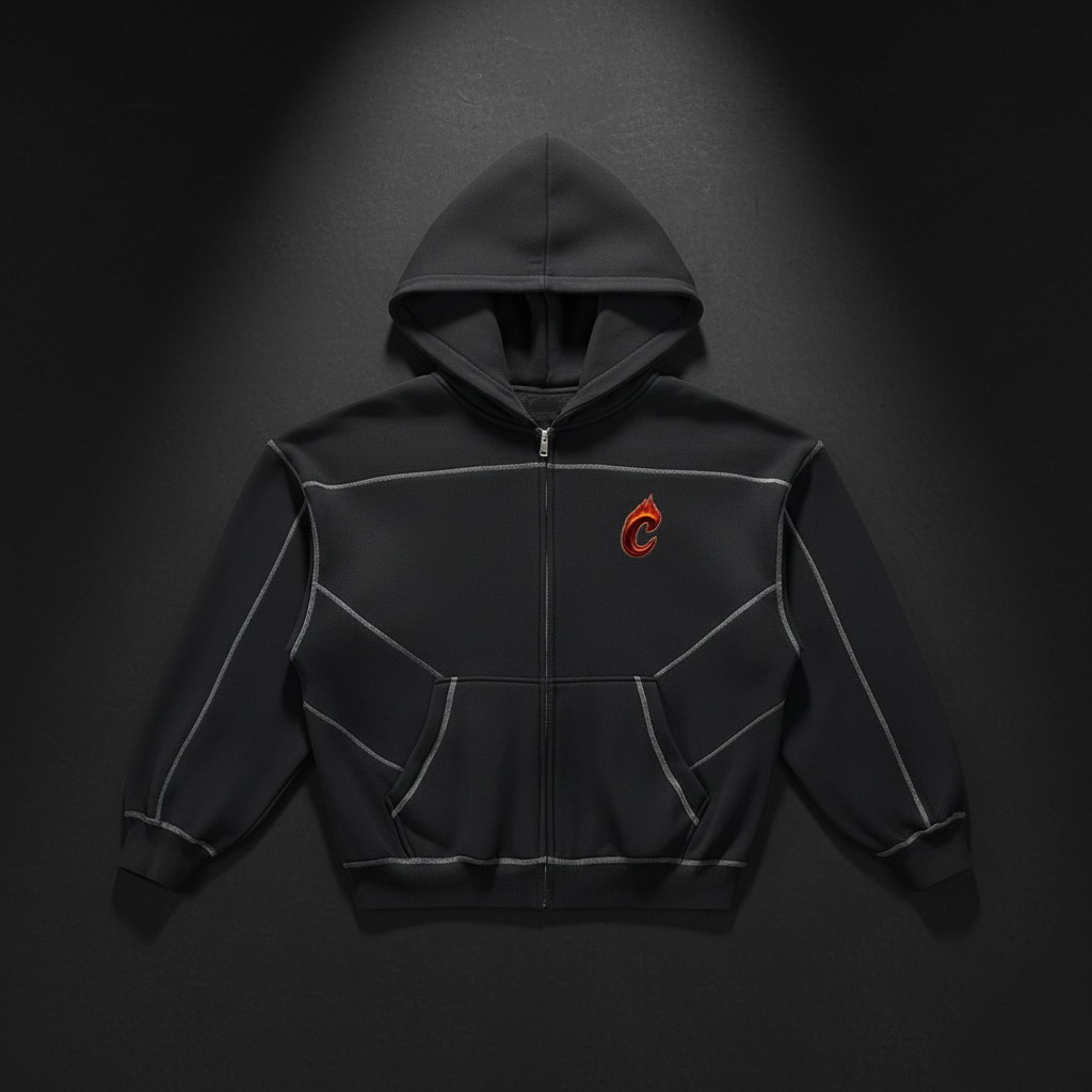 INFERNO,HOT PURSUIT,CHASEIT,PREMIUM,HOODIE,ELITE,RACING,RED,FIRE