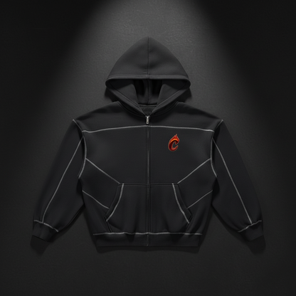 INFERNO,HOT PURSUIT,CHASEIT,PREMIUM,HOODIE,ELITE,RACING,RED,FIRE