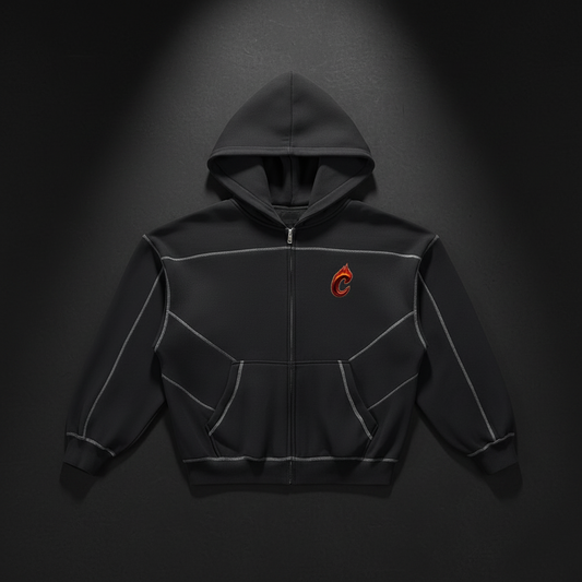 INFERNO,HOT PURSUIT,CHASEIT,PREMIUM,HOODIE,ELITE,RACING,RED,FIRE