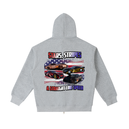 Stars,Stripes ,Straight line ,Speed ,Drag racing ,Chaseit,Men,Women,Quality ,Jacket 