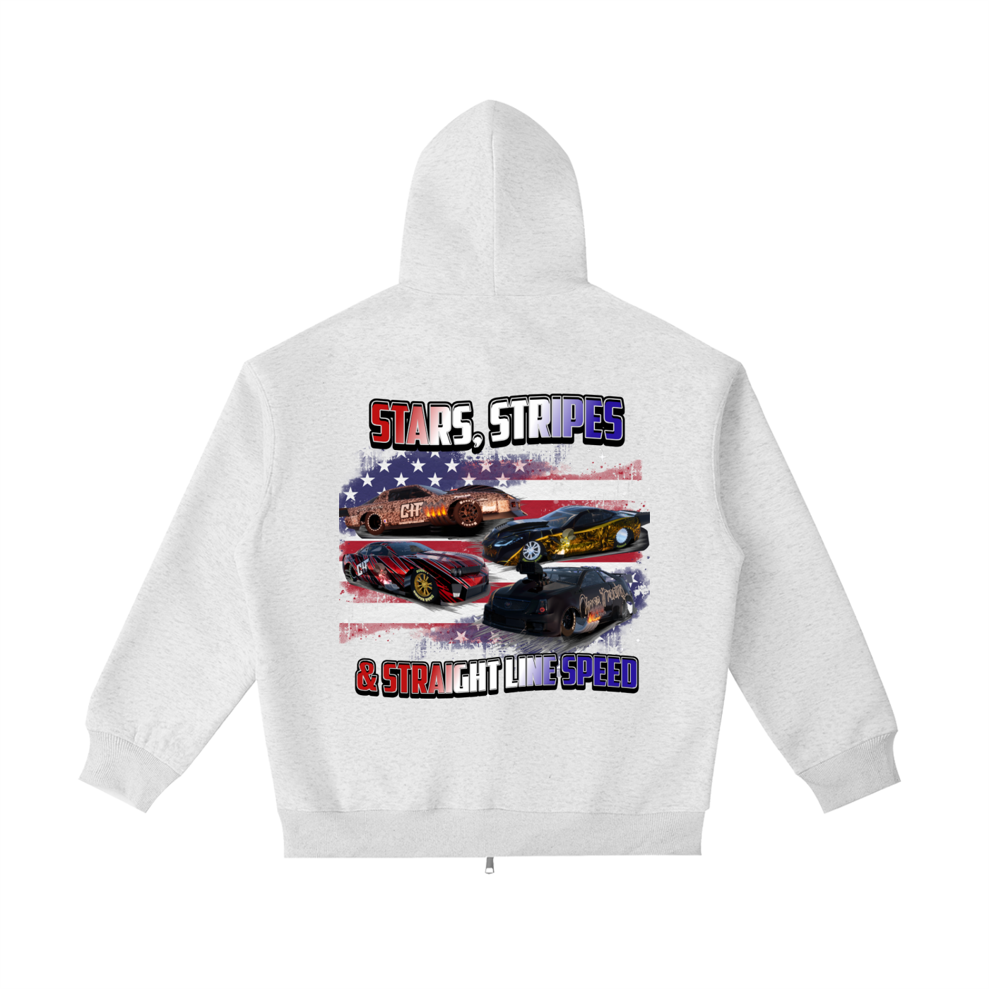 Stars,Stripes ,Straight line ,Speed ,Drag racing ,Chaseit,Men,Women,Quality ,Jacket 