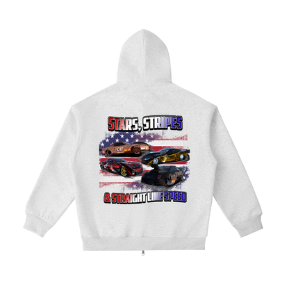 Stars,Stripes ,Straight line ,Speed ,Drag racing ,Chaseit,Men,Women,Quality ,Jacket 