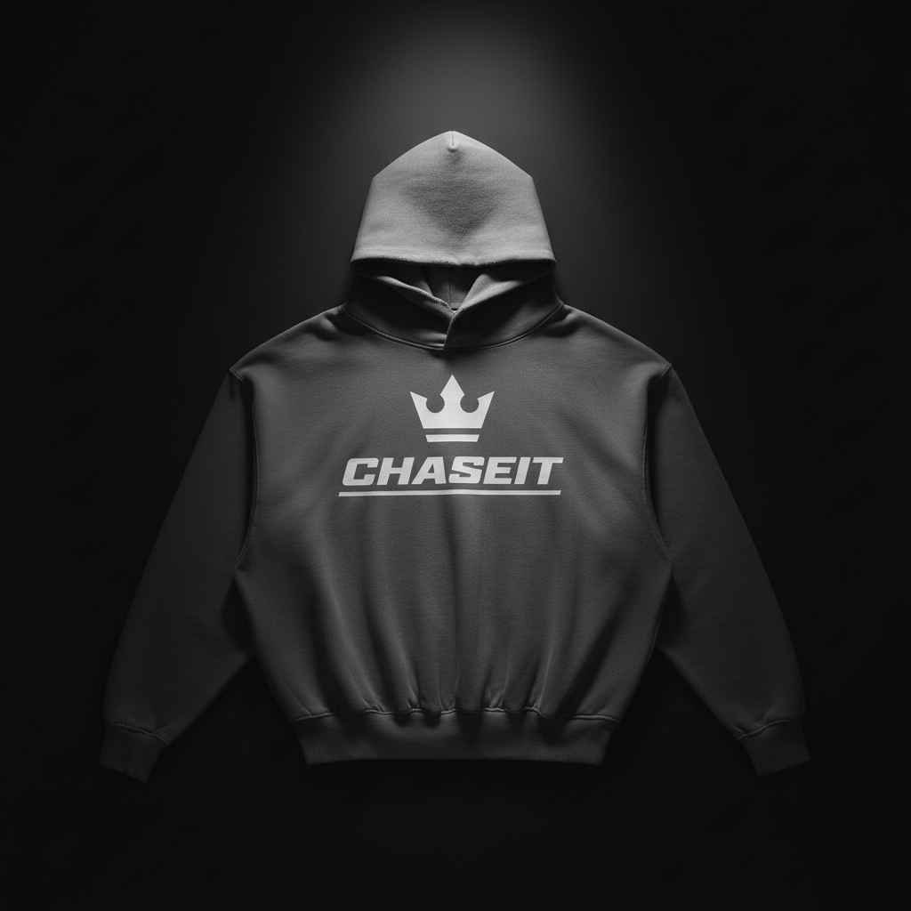 CHASEIT Essential Frayed  Hoodie