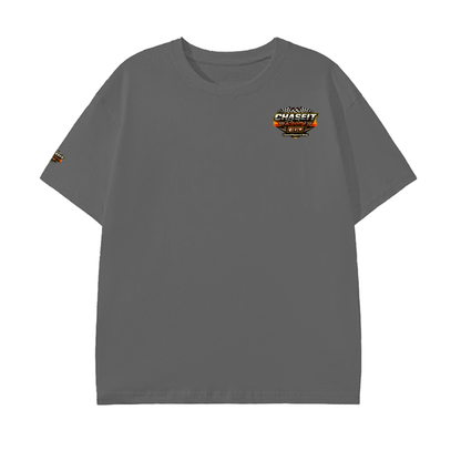 Drag racing ,Premium ,Graphic design ,Shirt ,Black,Flames ,Essential,ChaseIt ,Camaro,Lifestyle